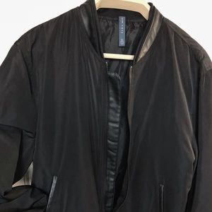 Zara Man Bomber Jacket Black